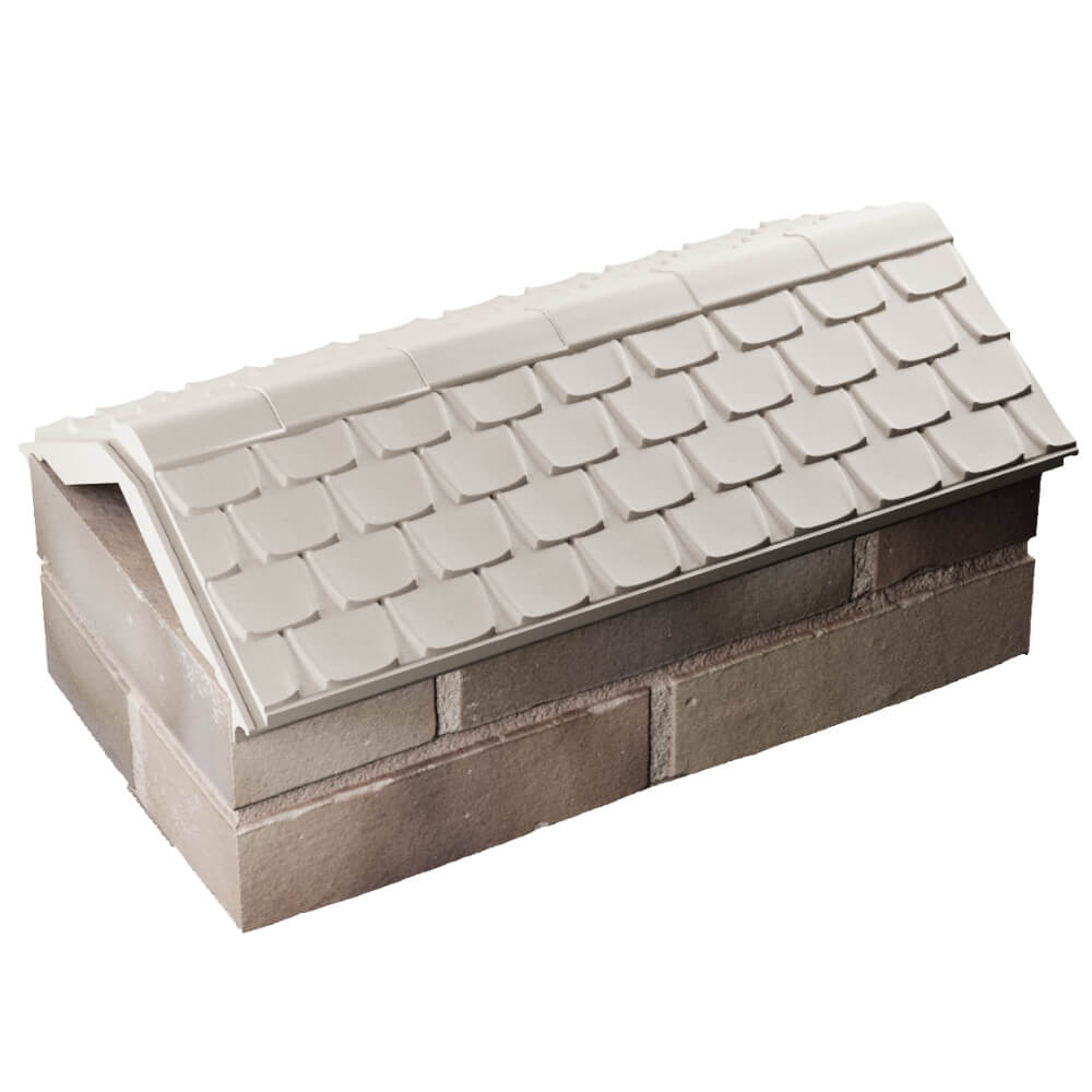 Парапет Zking Эльбрус Бежевый с посадкой на 1 кирпич (255мм) в Смоленске фото