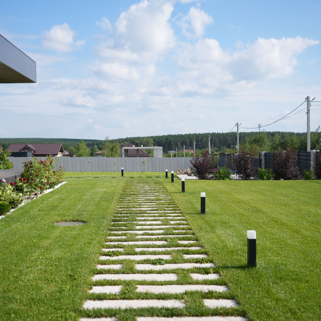 Шаговая плита STONE Светлая Галька 990х330х55мм в Смоленске фото