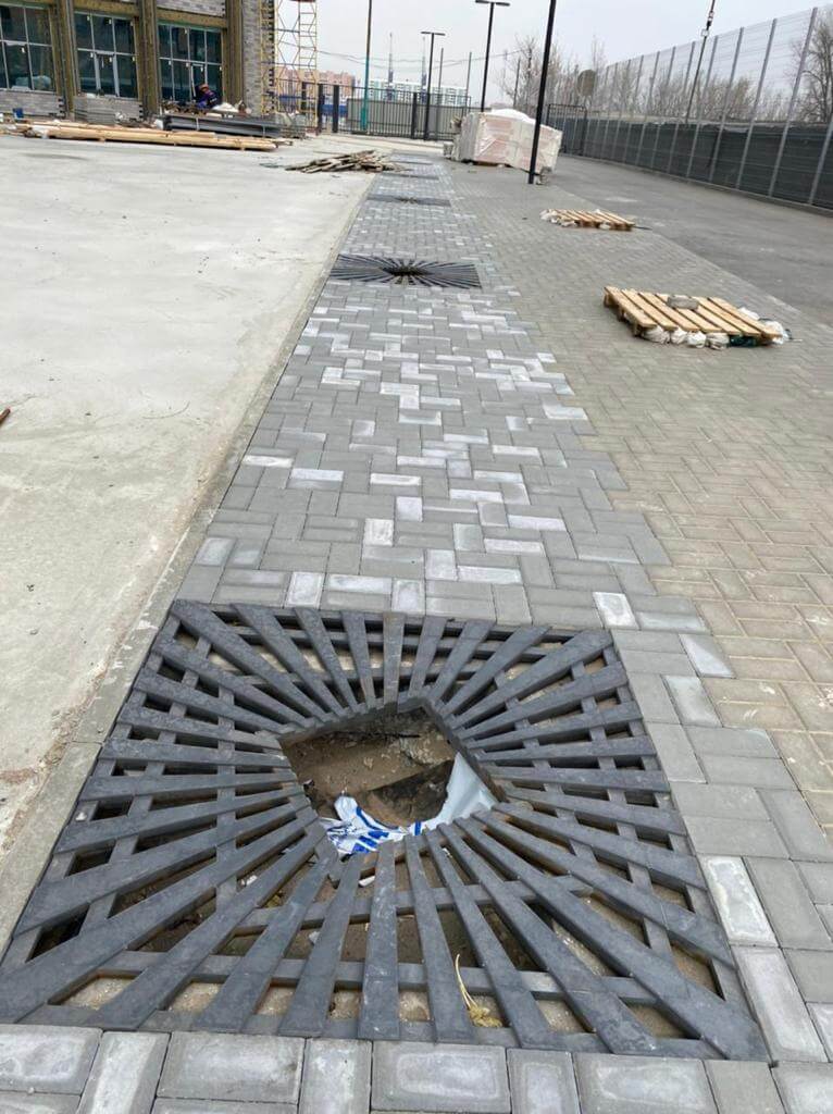 Приствольная решетка для дерева ZKING ATMOSPHERE 1.2х1.2м Черная в Смоленске фото