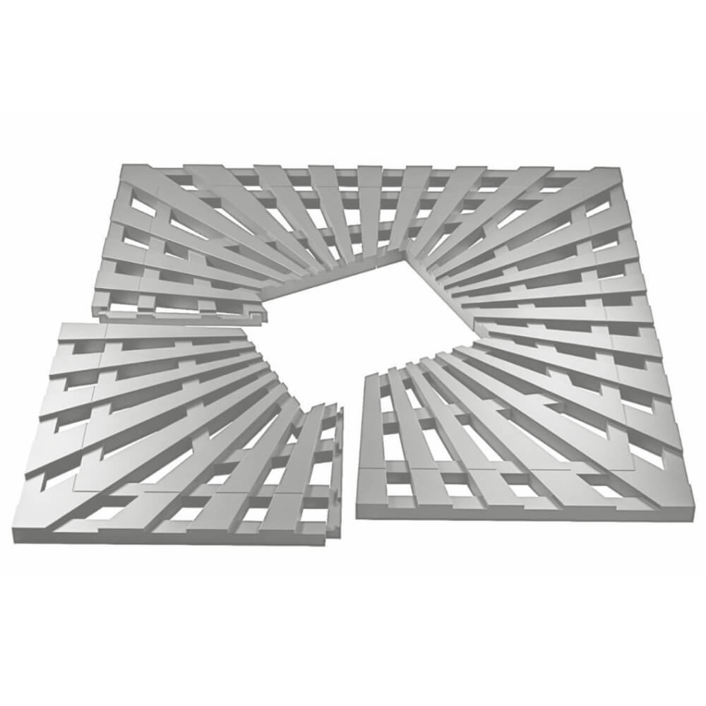 Приствольная решетка для дерева ZKING ATMOSPHERE 1.2х1.2м Бежевая в Смоленске фото