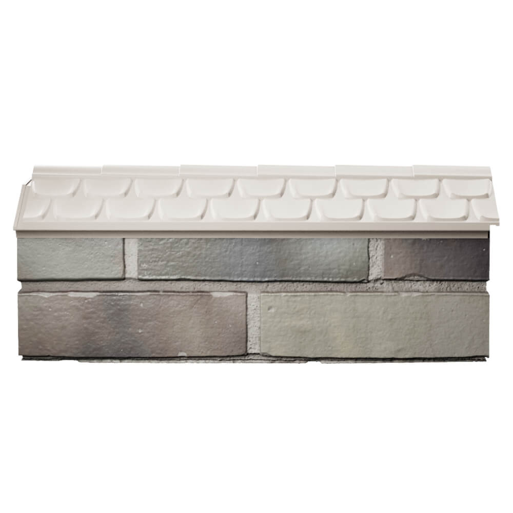 Парапет Zking Эльбрус Бежевый с посадкой на 0.5 кирпича (130мм) в Смоленске фото