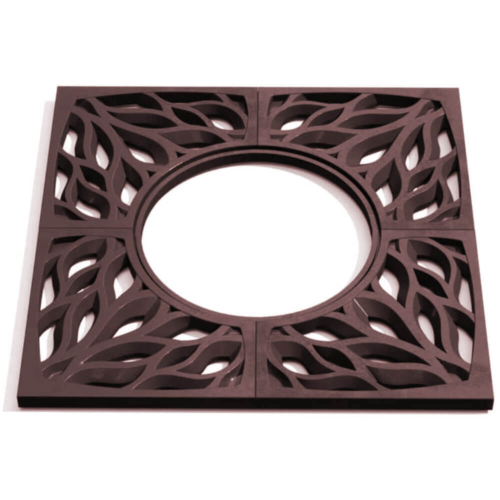 Приствольная решетка для дерева ZKING CRUST 1.2х1.2м Коричневая Смоленск фото