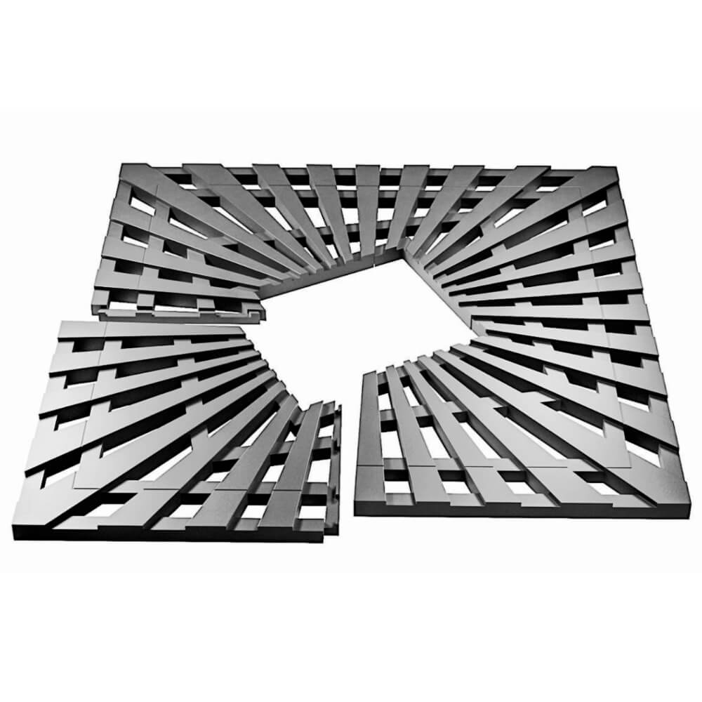 Приствольная решетка для дерева ZKING ATMOSPHERE 1.2х1.2м Серая в Смоленске фото