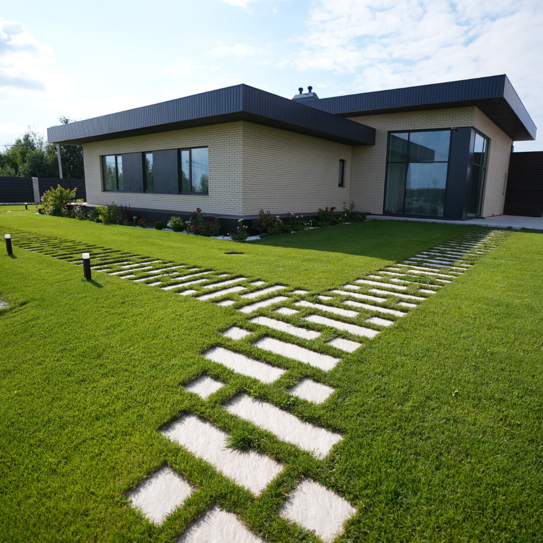 Шаговая плита STONE Светлая Галька 990х330х55мм в Смоленске фото